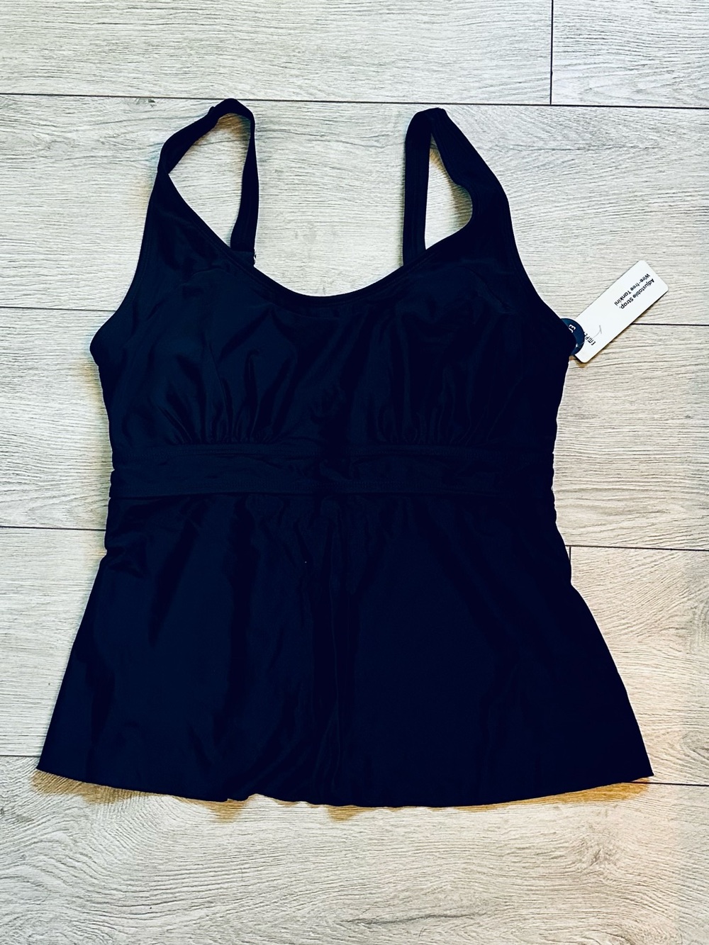 NWT! Empetua Shapermint Womens Adjustable Strap Wire-free Tankini Swim